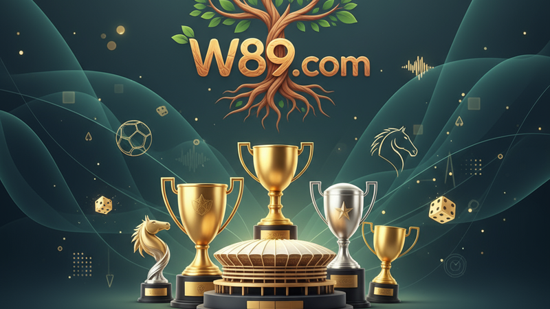 Celular mostrando o aplicativo PicPay com logo do W89.com ao fundo